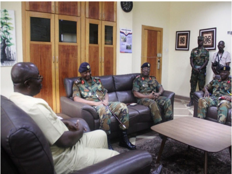 MILITARY COMMAND CALLS ON KUMASI MAYOR